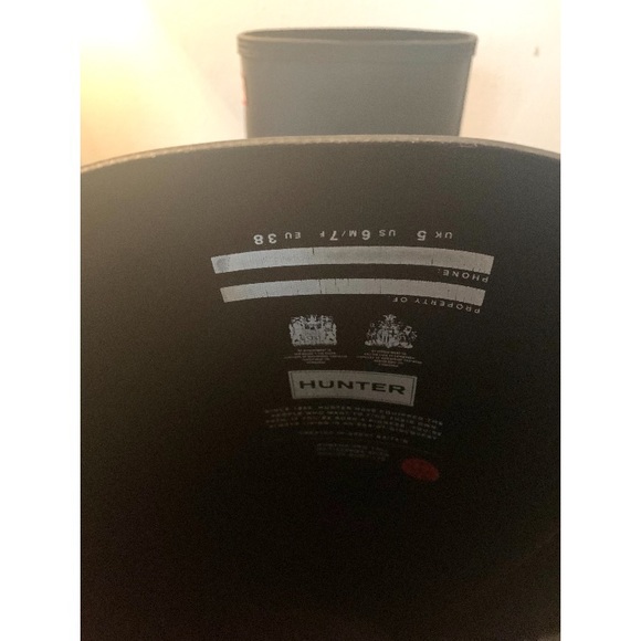 Matte Hunter boots* great condition sz.7 - Picture 5 of 7